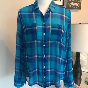 Sheer Hollister Blouse